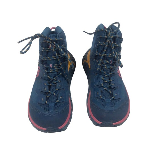Hoka One One Tennine Hike GTX GORE-TEX Hiking Boots Moroccan Blue size 8 - Picture 4 of 11